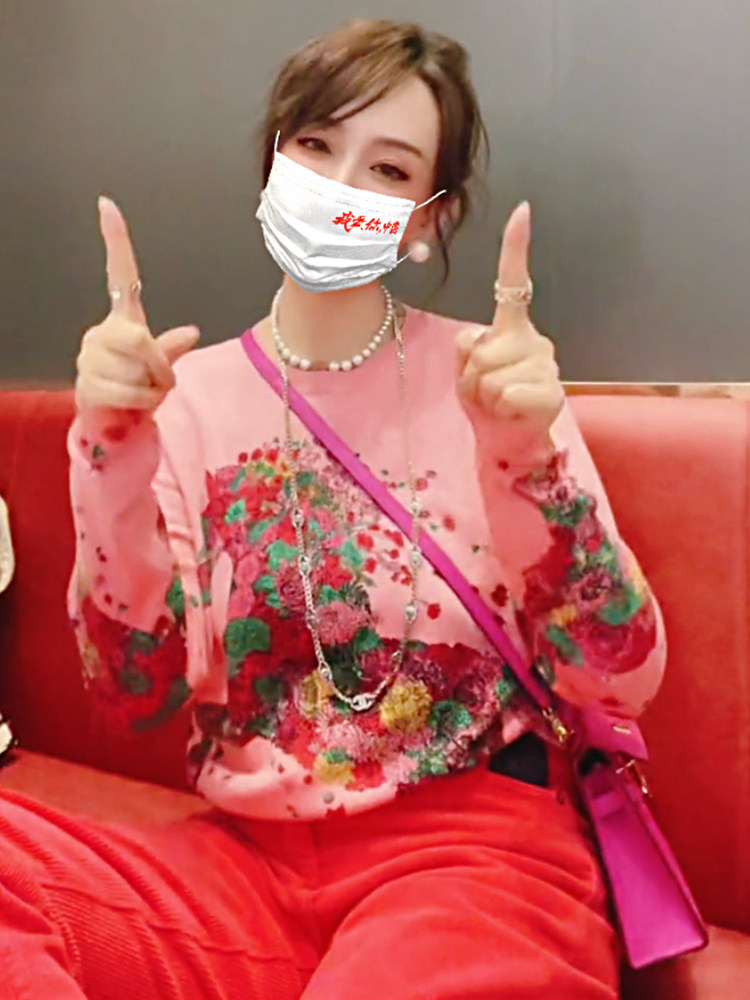 薄款针织衫上衣打底衫女减龄套装