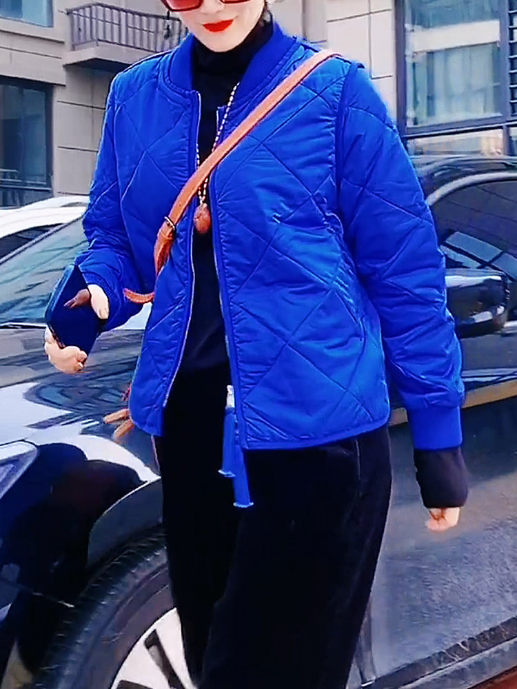 轻薄棉衣夹棉女士小棉袄外套棉服