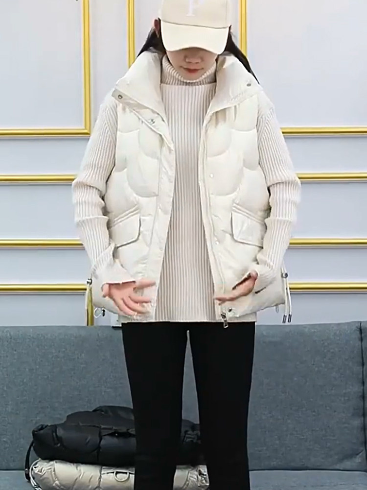 羽绒棉马甲女2022秋冬新款