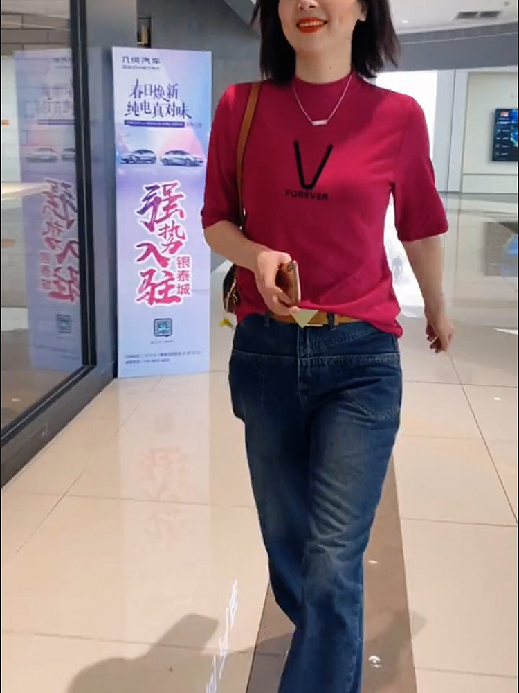 印花半袖设计感小众上衣套装