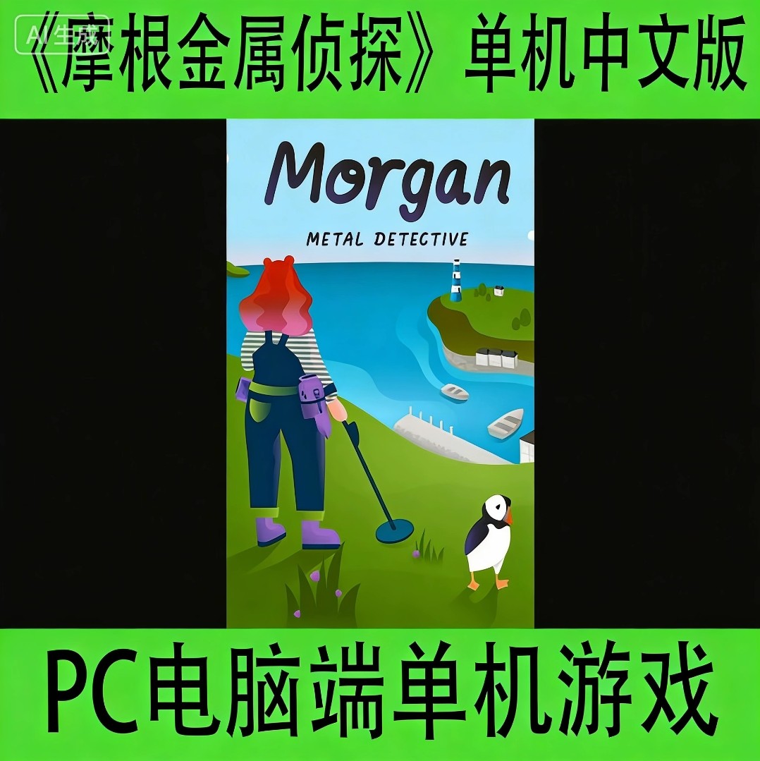 摩根金属侦探Morgan Metal Detective单机中文版PC电脑端单机游戏 - 实物图
