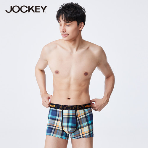JOCKEY男士内裤时尚印花格子