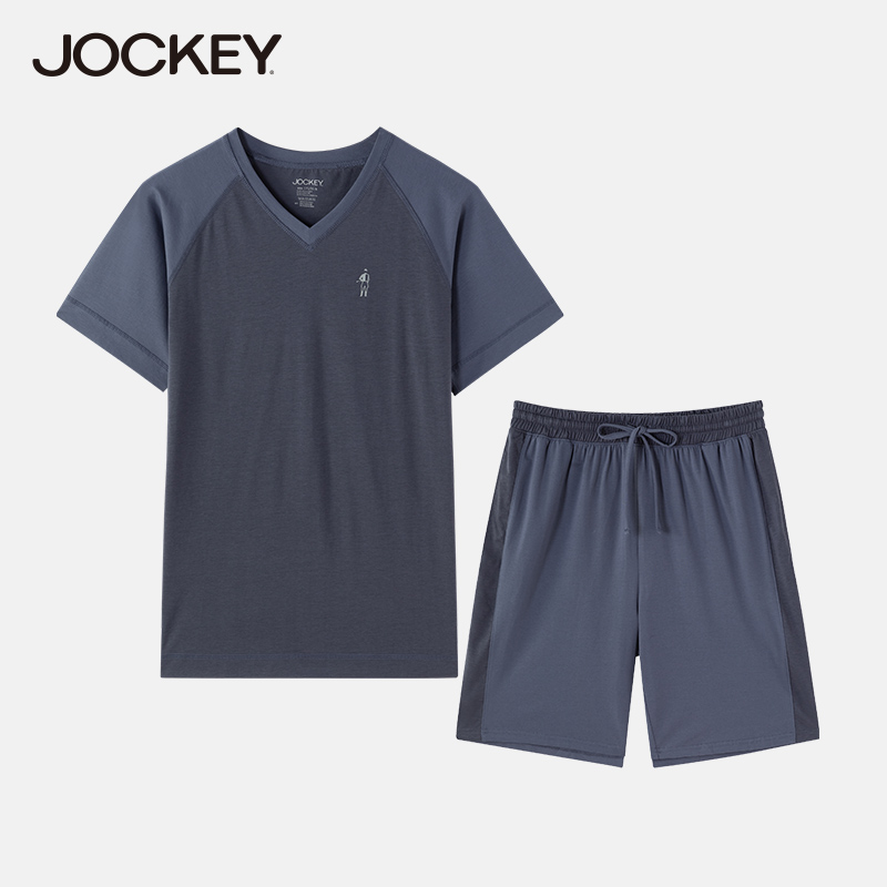 jockey男士家居服套装莫代尔