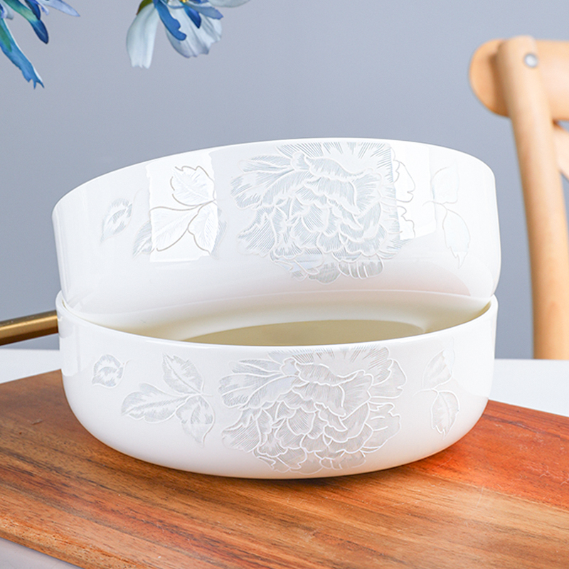 窝盘俏宴圆形骨瓷大众