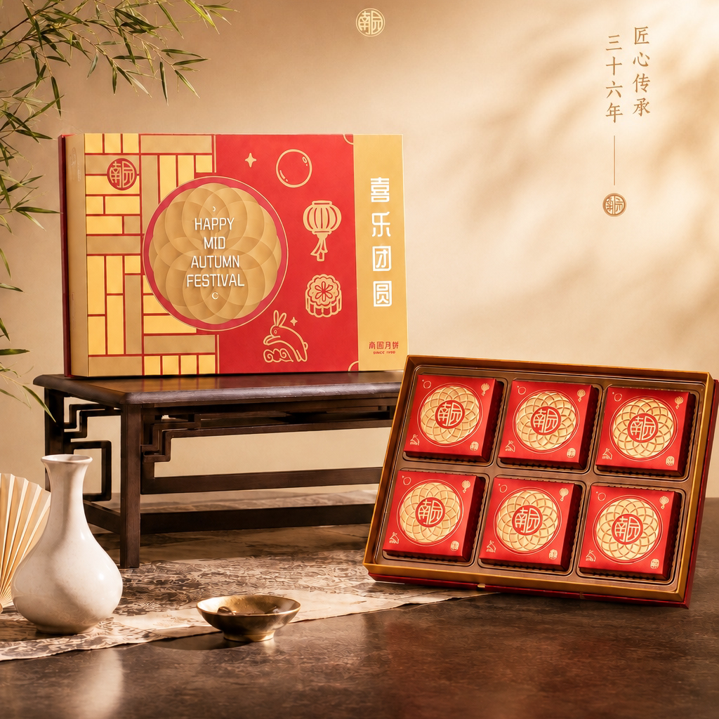 南宁南园月饼喜乐团圆中秋礼盒