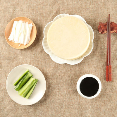 北京烤鸭商用卷饼皮手工荷叶饼