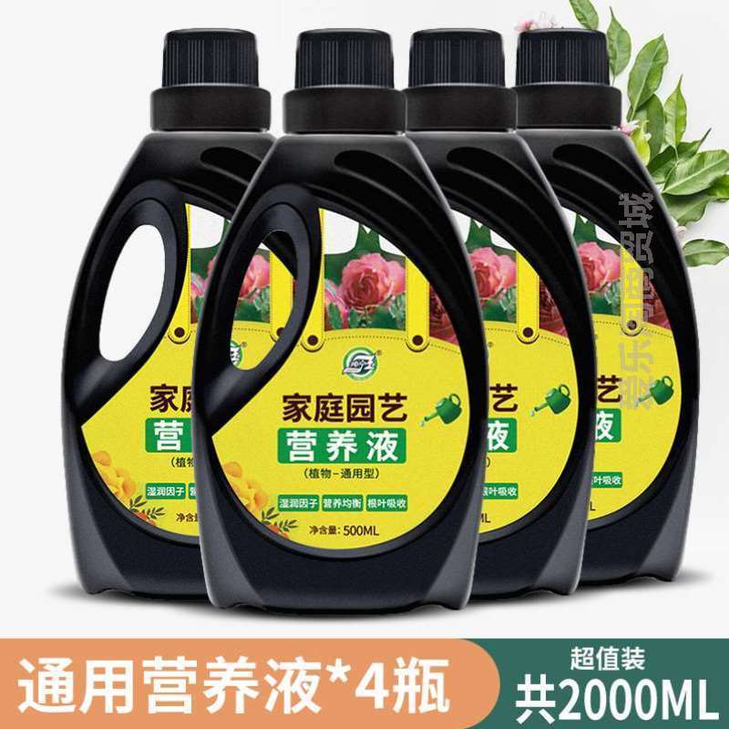 培养营养液发财树富贵竹盆栽喷洒庭园家用肥水莲花草绿萝碗有机