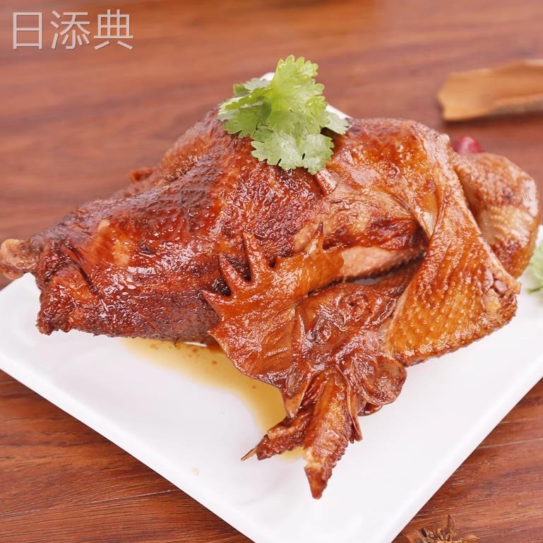 山东特产巨野承德牌烧鸡精选农家土鸡五香酱卤味烧鸡肉熟食礼盒装