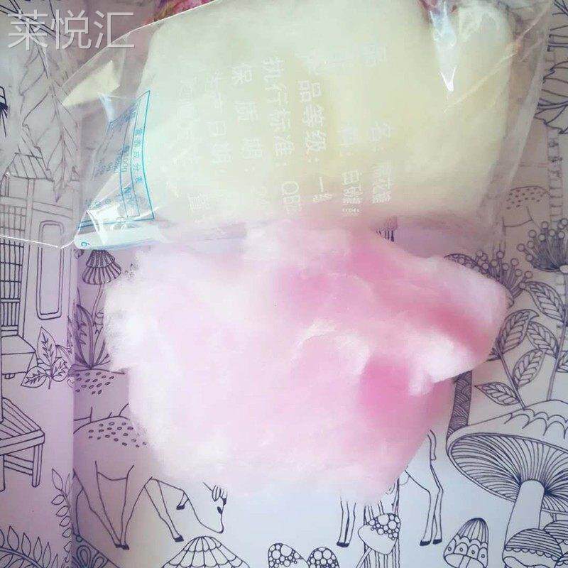 80后经典怀旧零食彩色棉花糖 老式胖棉花糖童年回忆