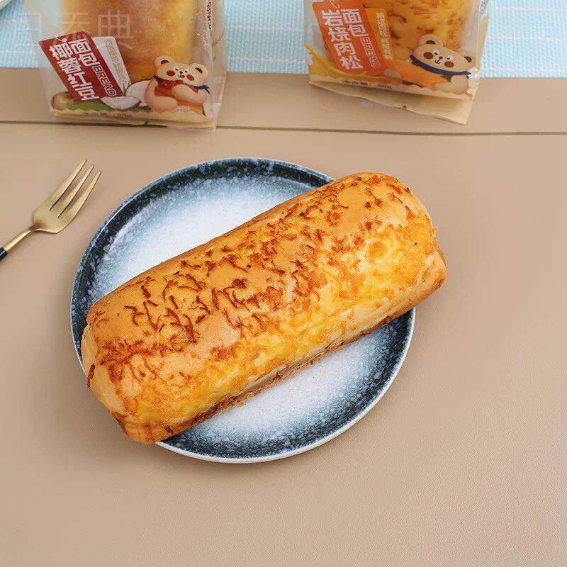 烘焙村鲜面包85g椰蓉红豆岩烧肉松鲜撕丹麦香颂金砖手撕早餐吐司