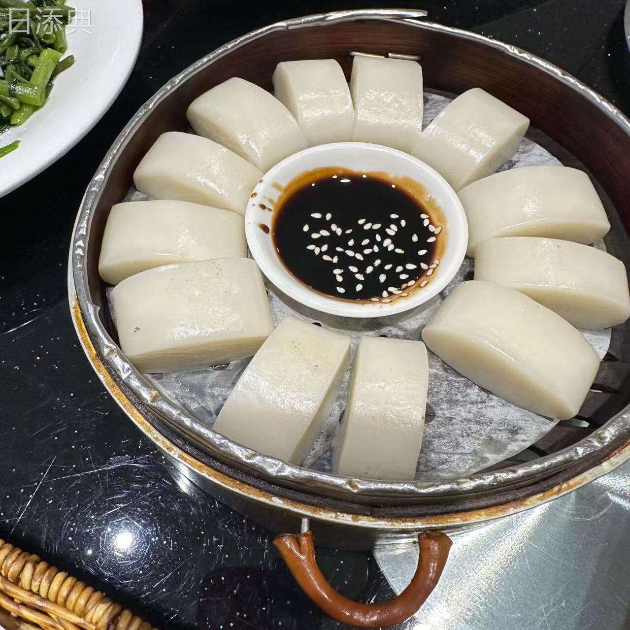 【红糖豆粉年糕】宁波特色小吃红糖粉熟黄豆粉糯糯叽叽糍粑猪油块