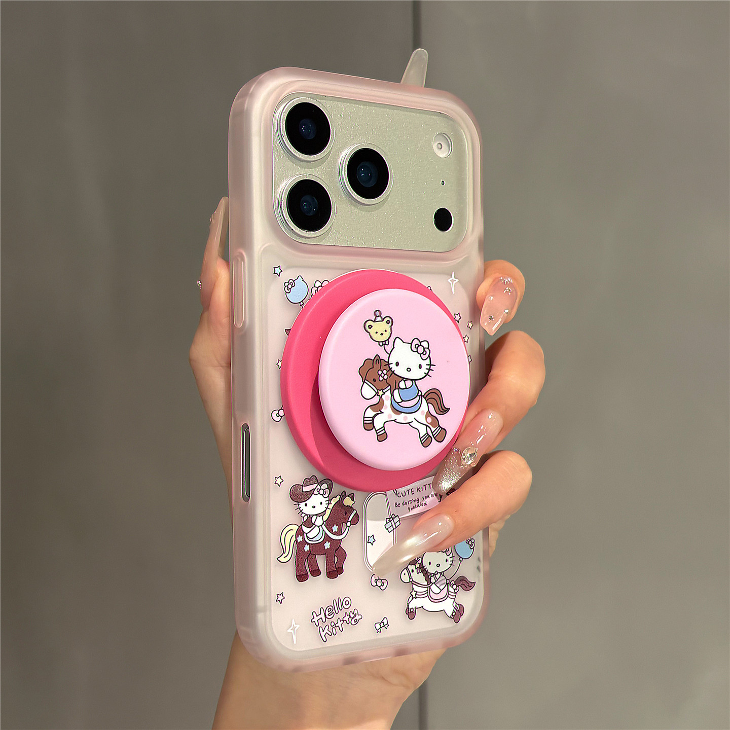 甜美少女卡通骑马kt猫磁吸支架适用苹果17promax手机壳iphone16女新款15磨砂肤感17pro防摔16pro保护套14网红,3C数码配件,手机保护套/壳,淘宝优惠券,粉丝福利购,淘宝优惠卷