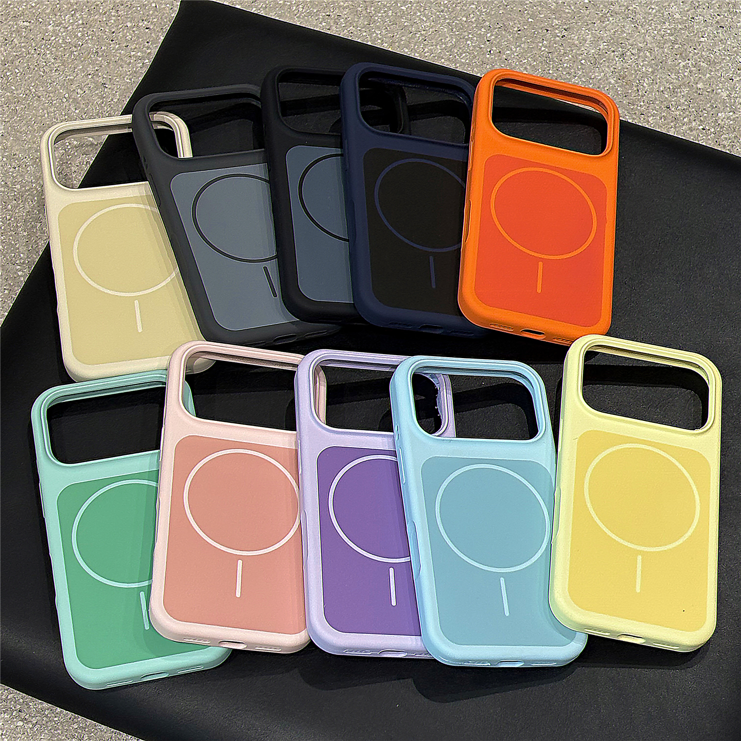 AI一体按键撞色液态硅胶磁吸MagSafe适用苹果17promax手机壳iphone17pro女新款16pro网红爆款15防摔14保护套