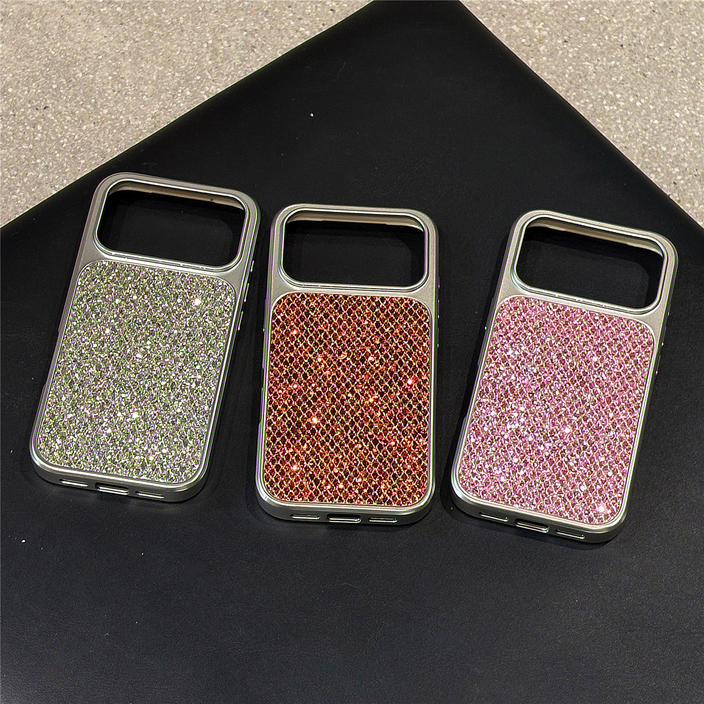 高级感轻奢简约菱格亮片适用苹果17promax手机壳iPhone17pro网红女款16pro超火新款15电镀14全包防摔13保护套,3C数码配件,手机保护套/壳,淘宝优惠券,粉丝福利购,淘宝优惠卷