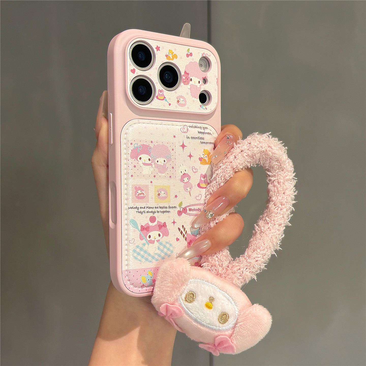 少女粉可爱甜品卡通动漫适用苹果17promax手机壳iPhone