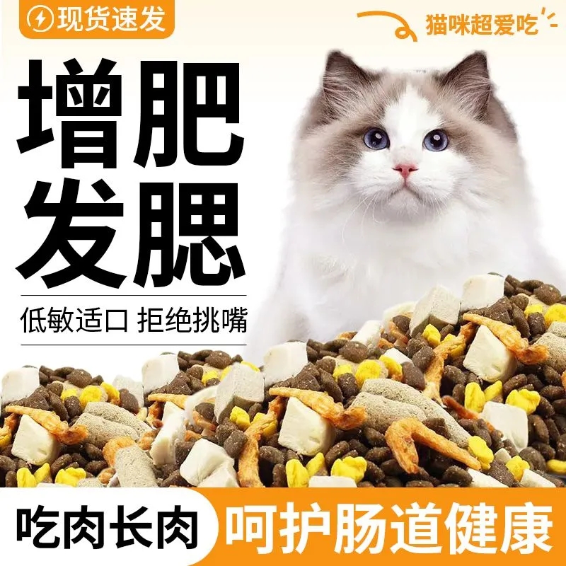 猫粮成猫幼猫营养10斤实惠装