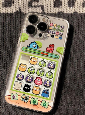 趣味拼图适用OPPORENO13/12/11PRO手机壳oppo小怪兽Reno10/9/8/7/6/5/4/3/ace夏天多巴胺R15/R17/OPPOReno15