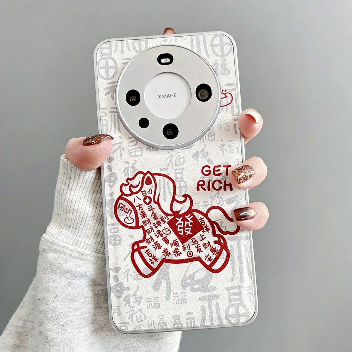 发财小马适用华为MATE80手机壳70/40/30肤感PURA8