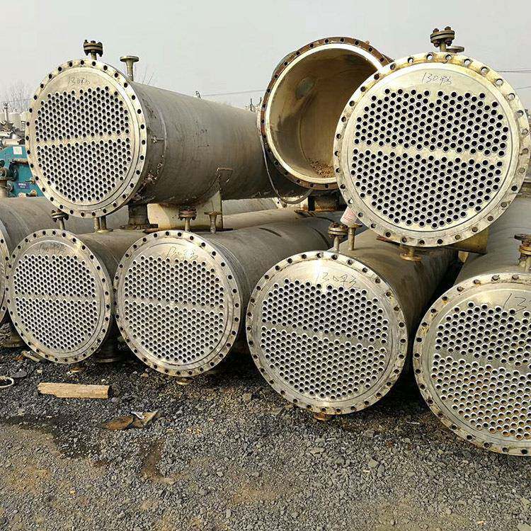 山东转让二手搪瓷冷凝丙 器聚烯列管式搪瓷保冷凝器 品968质障