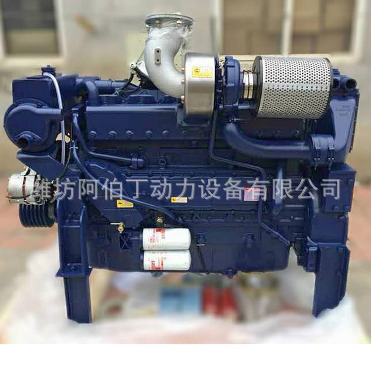 潍坊船用主柴油发动机WD12系列船用阿伯丁 400马力厂家机头全国联