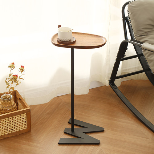 实木迷你边柜沙发边几客厅夹缝小茶几床边床头小桌移动喝茶置物架