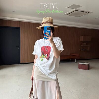 十三行FISHYU夏季新款美式趣味