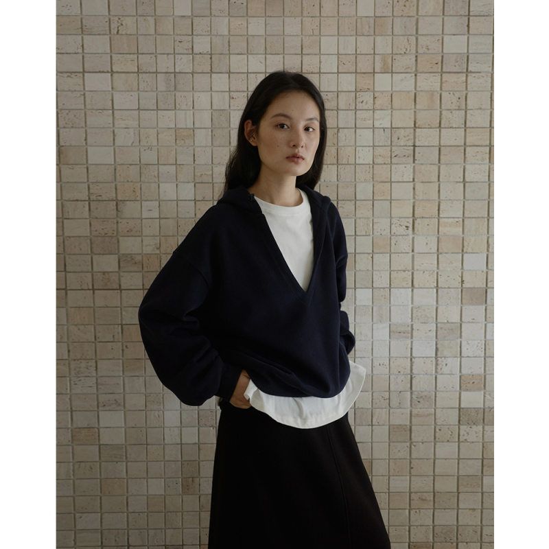 EVERTURE连帽卫衣女装秋冬新款