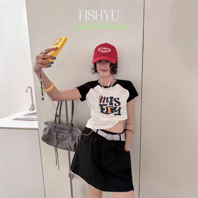 十三行FISHYU夏季新款美式复古