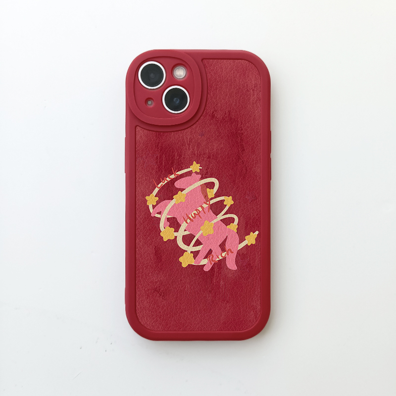 多型号苹果安卓小羊皮精孔创意