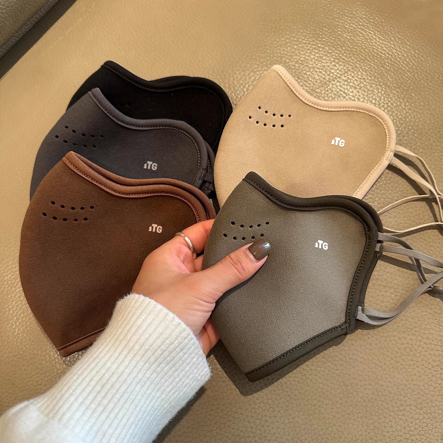 冬季口罩女高颜值保暖2025新款骑车防风防寒男款加厚口罩挡风面罩