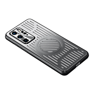 华为p40手机壳冰甲散热华为p40 pro镂空金属铝合金背板精选保护套p4o男士ELS-AN00全包防摔ANA-AN00适用于