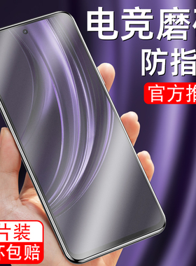适用于realme13磨砂钢化膜RMX3952游戏reaime13真我13手机膜reamle13全屏覆盖relame13护眼抗蓝光ralme13防摔