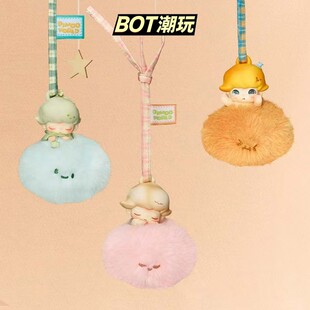 POPMART泡泡玛特DIMOO限定时光系列香氛挂件盲盒毛绒挂件可爱挂饰