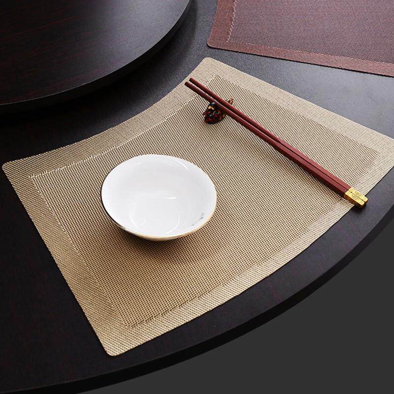 【官方正品】圆桌扇形碗垫轻奢高级感新中式酒店高档餐布餐桌垫餐