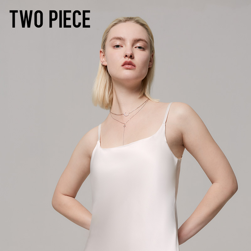 TWOPIECE桑蚕丝可外穿睡裙