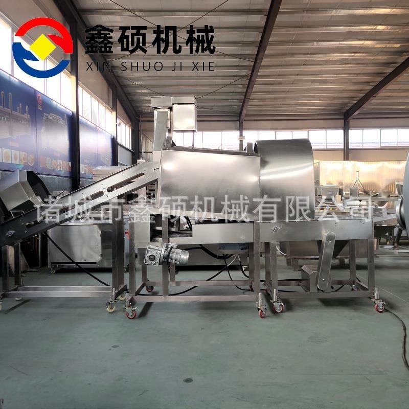 商用全自动上料小酥肉上粉机鳞状盐酥鸡鸡米花裹粉机鸡柳鸡翅