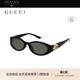 礼物 开云眼镜古驰GUCCI圆形窄框宽腿太阳镜墨镜GG1662SA 明星同款