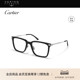 开云眼镜 CT0384O 卡地亚Cartier黑框矩形近视光学眼镜框男女同款