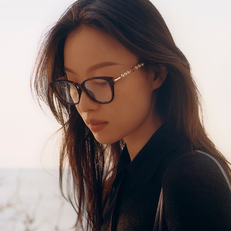 【新款】倪妮同款开云眼镜古驰GUCCI圆形光学近视眼镜框GG1972OA