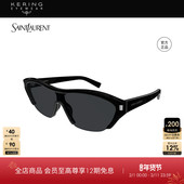 开云眼镜 704 半框复古玳瑁太阳镜墨镜SL 圣罗兰YSL男女同款 一体式