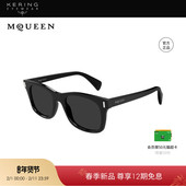 开云眼镜McQueen男女同款 2026新款 矩形板材太阳镜墨镜AM0551S