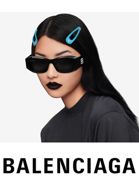 明星同款开云眼镜巴黎世家Balenciaga男女同款太阳镜墨镜BB0397SA