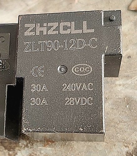 ZLT90-12D-C 5脚 通用款继电器 HT90-DC12V-SCP 30A 完美匹配使用