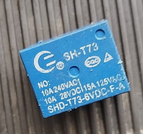 SHD-T73-6VDC-F-A 4脚通用款继电器YX202-S-106DM 完美匹配使用