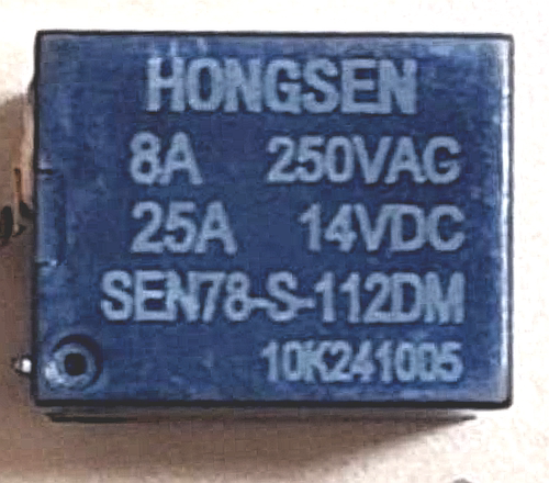 SEN78-S-112DM 25A通用款继电器 HFKW-012-1HW 4脚12伏全新