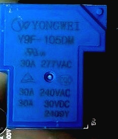 Y9F-105DM 4脚5V继电器 通用款SLA-05VDC-SL-A 30A大功率