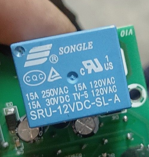 15A继电器 SRU-12VDC-SL-A 通用款922-12VDC-SL-A 4脚代替