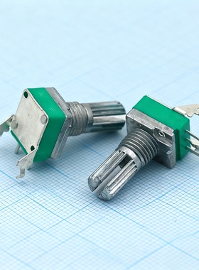 带支架电位器 RK097 B10K B20K B50K B100K 15MM柄长 音量电位器