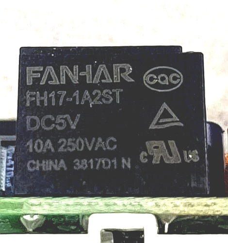 FH17-1A2ST DC5V 10A继电器 通用款GK32F-5VDC-D-S-A 4脚完美通用