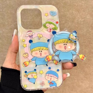 400pro可爱200 100 70Pro新款 50se卡通创意 90GT少女心80 转转磁吸支架适用华为荣耀500pro手机壳荣耀300